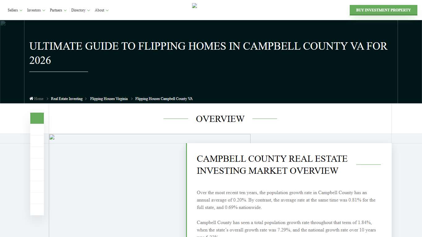 Flipping Houses in Campbell County VA [2026 Analysis] How to Flip Homes