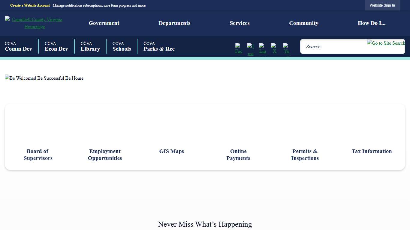 Campbell County, VA Official Website